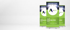 Roll Up günstig & individuell bedruckt! | Digitaldruck-Fabrik RollUp Schnäppchen